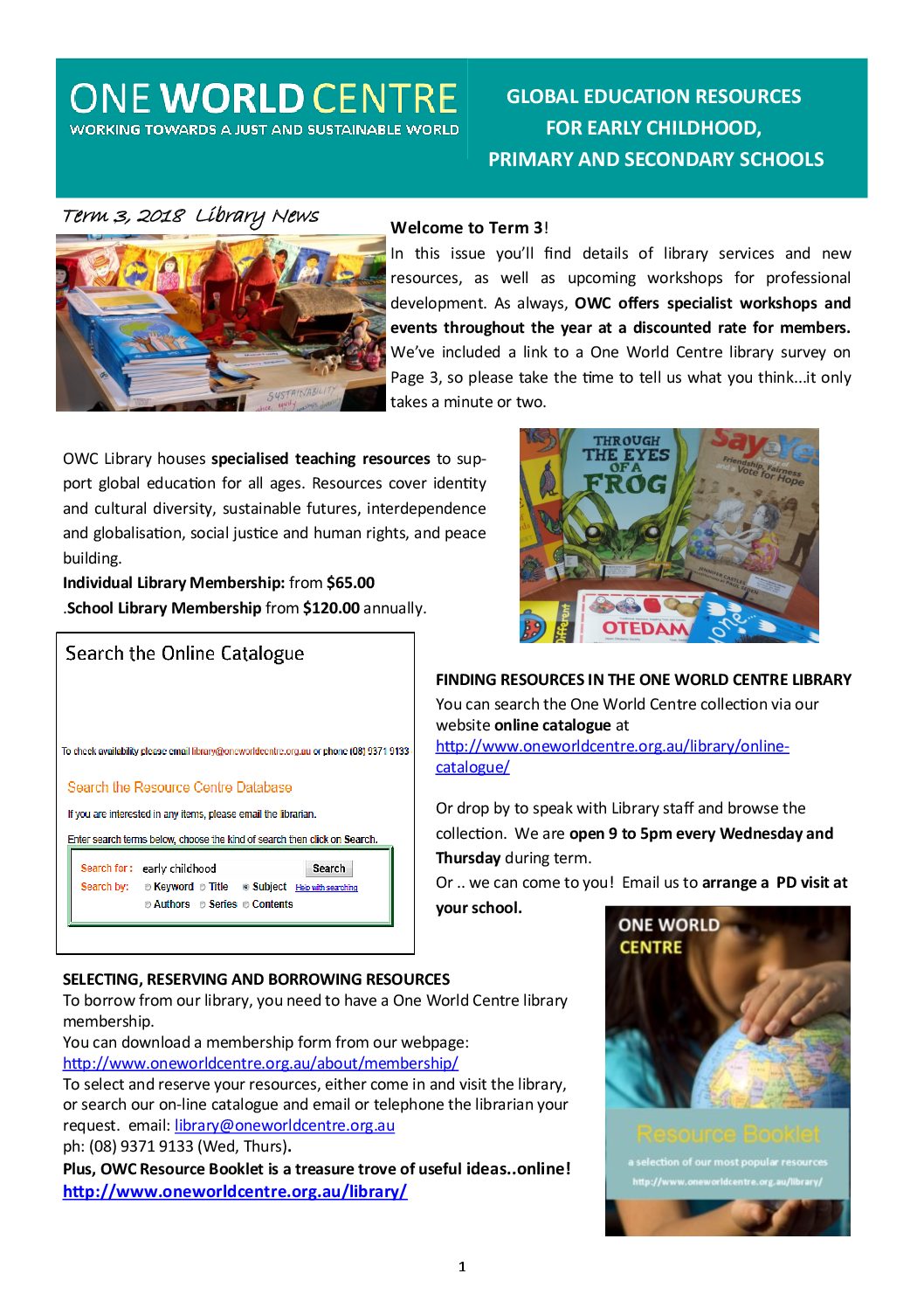 Term 3 Newsletter